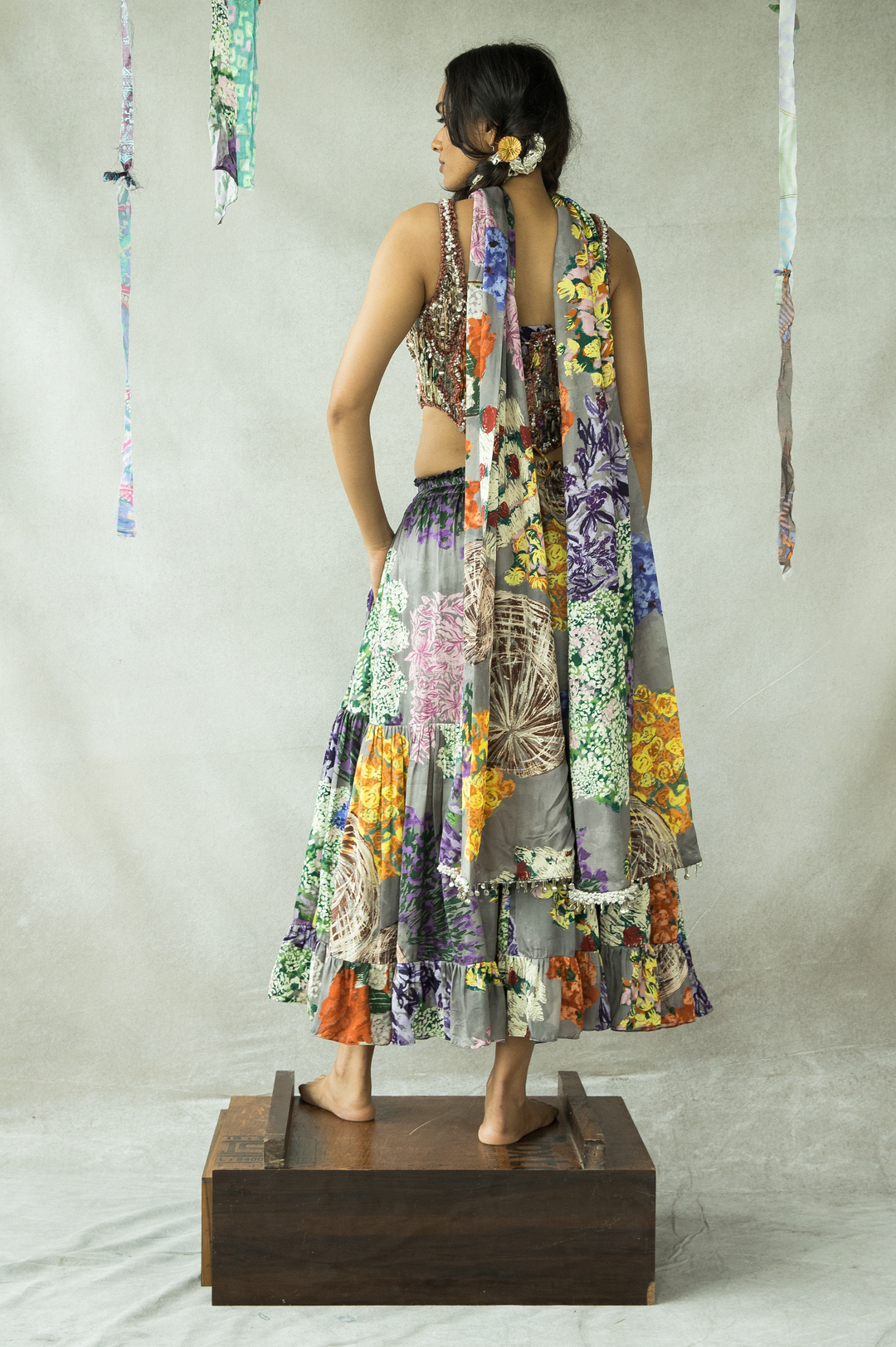 GAJRA RE FLARED SKIRT