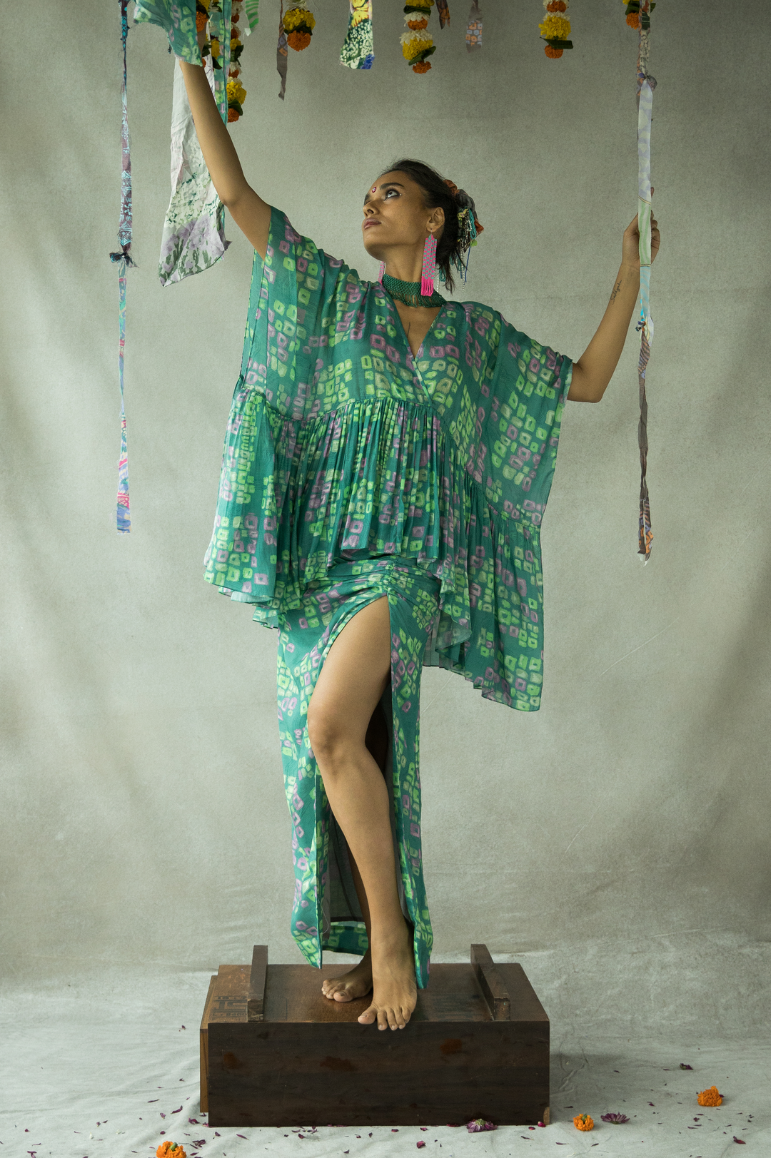 MUNNI RUCHED SKIRT