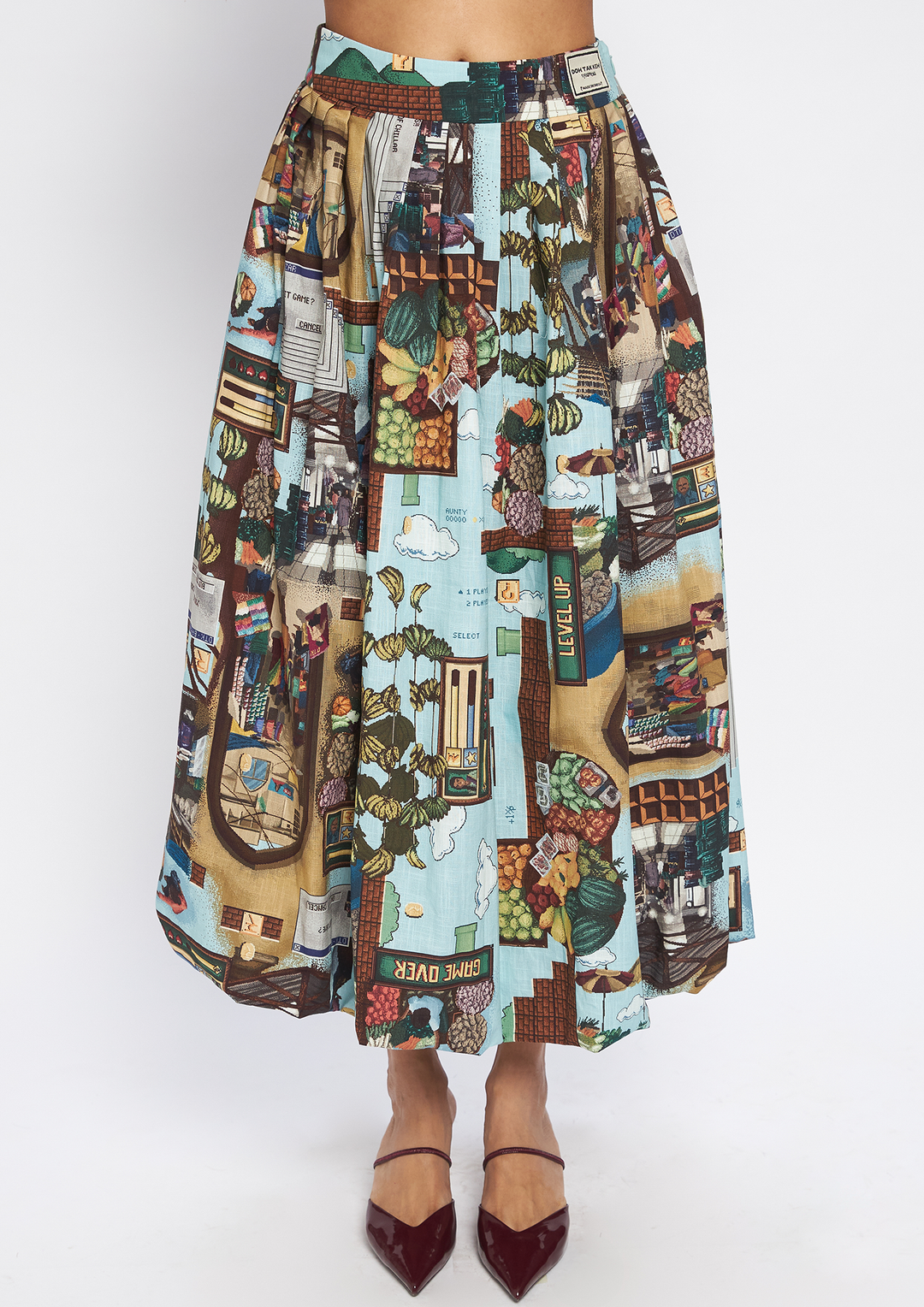 PIXELMATI BUBBLE SKIRT