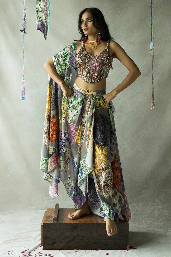 GAJRA RE DHOTI SKIRT