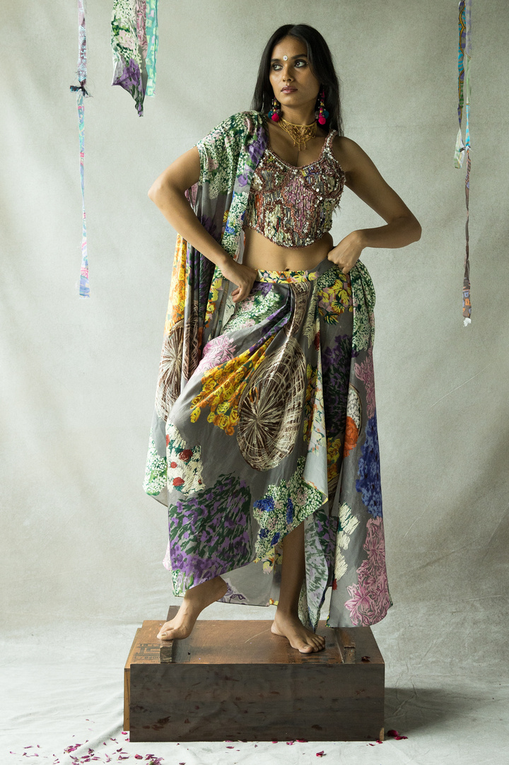GAJRA RE DHOTI SKIRT