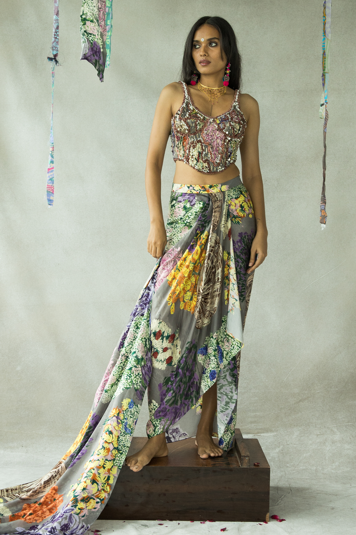 GAJRA RE DHOTI SKIRT