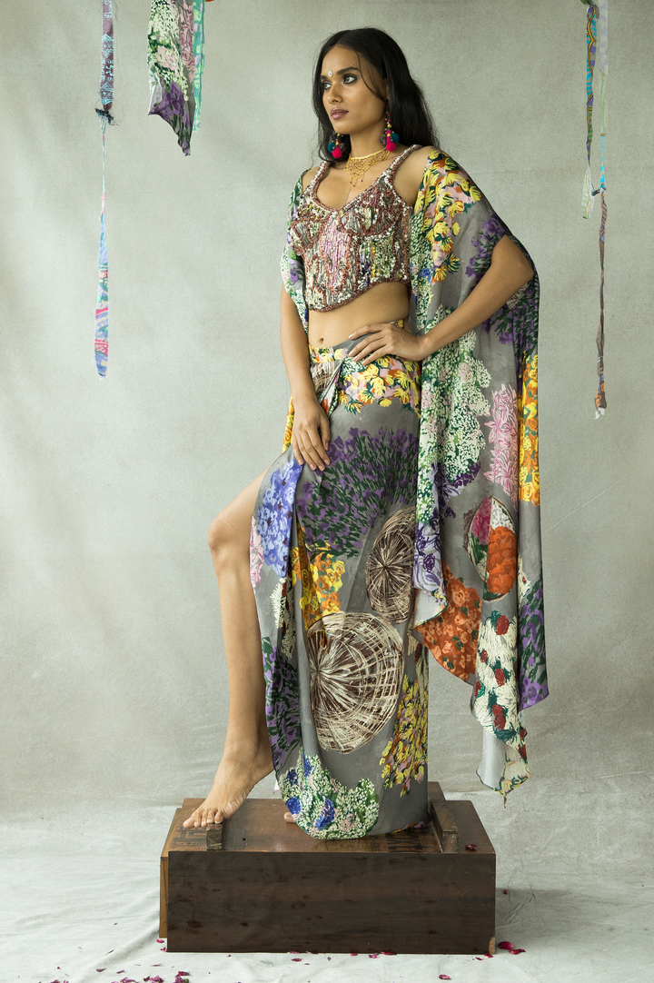 GAJRA RE DHOTI SKIRT