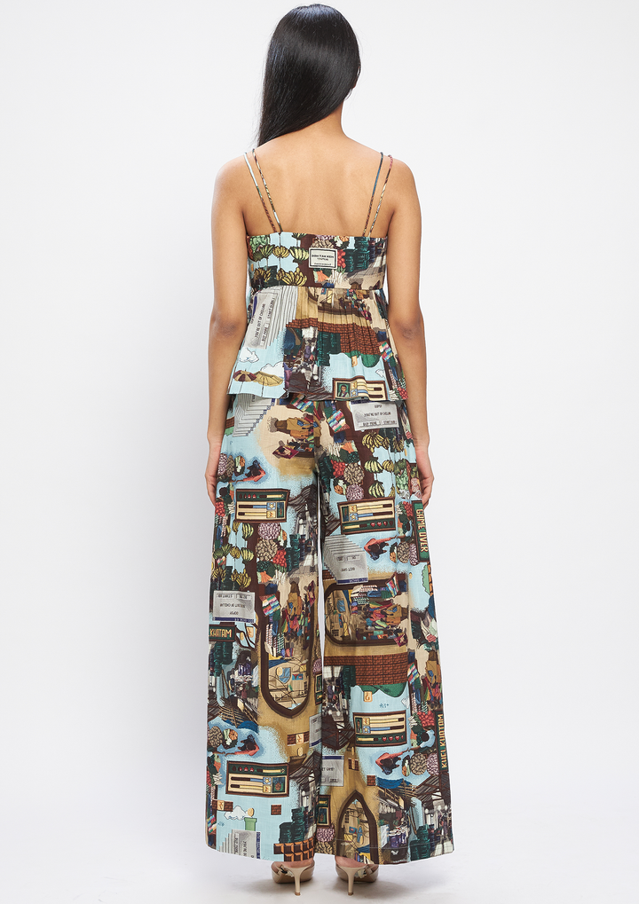 PIXELMATI PLEATED PANT