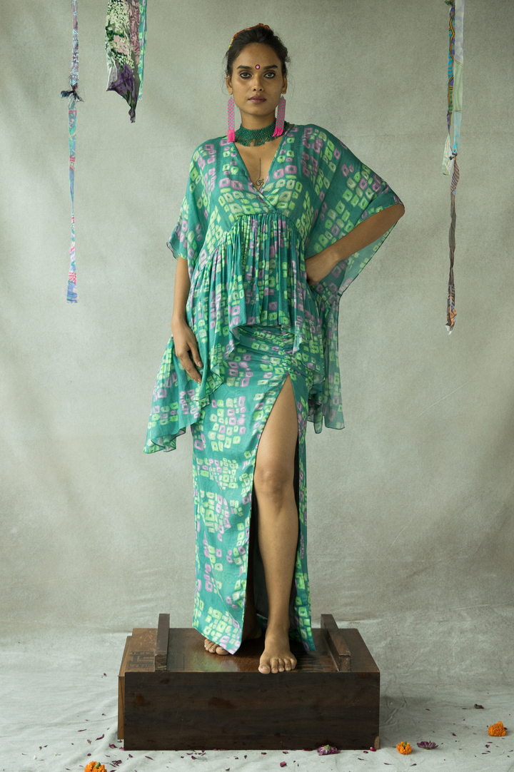 MUNNI RUCHED SKIRT