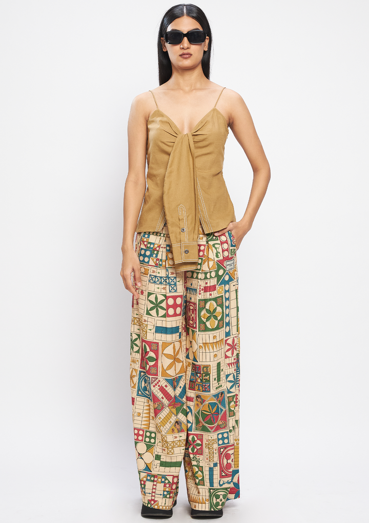 BACHPAN PLEATED TROUSERS