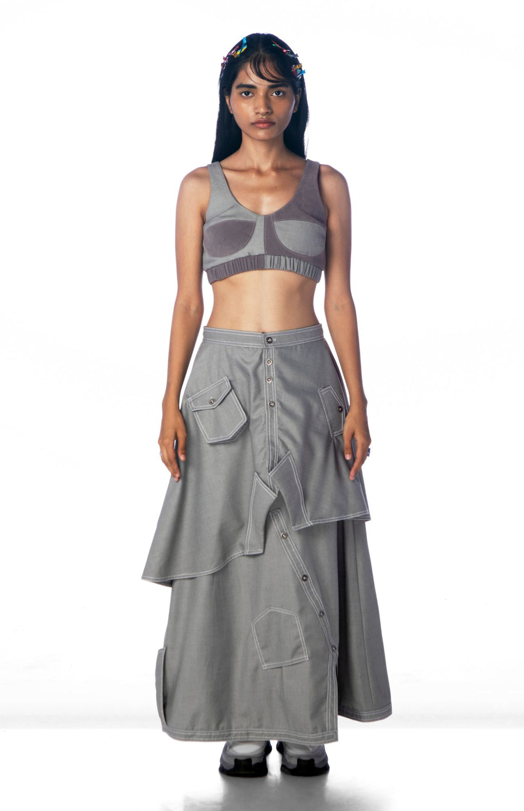 Heeroh Bralette + Heeroh Masterji Skirt