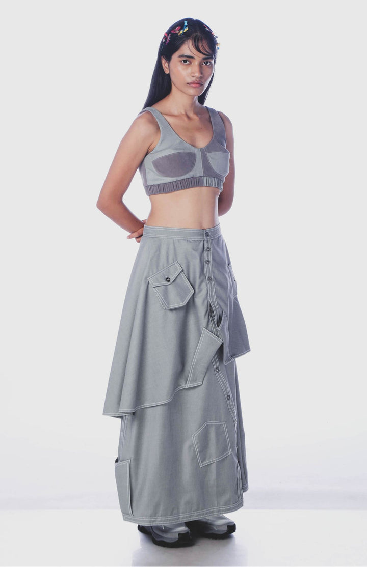 Heeroh Bralette + Heeroh Masterji Skirt