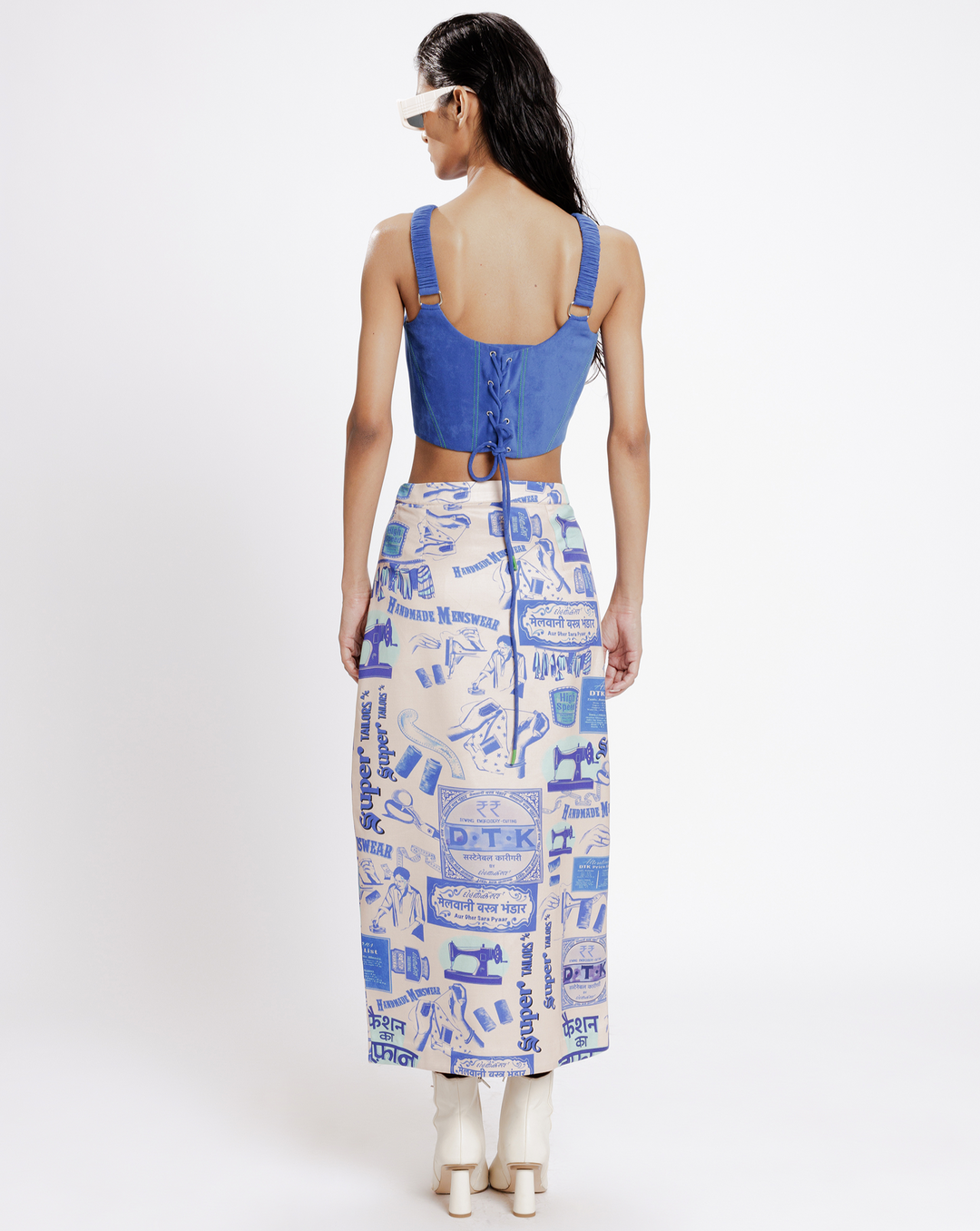 KARKHANA WRAP SKIRT