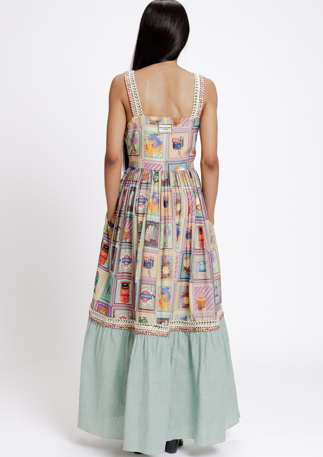 KAALI PEELI MAXI DRESS