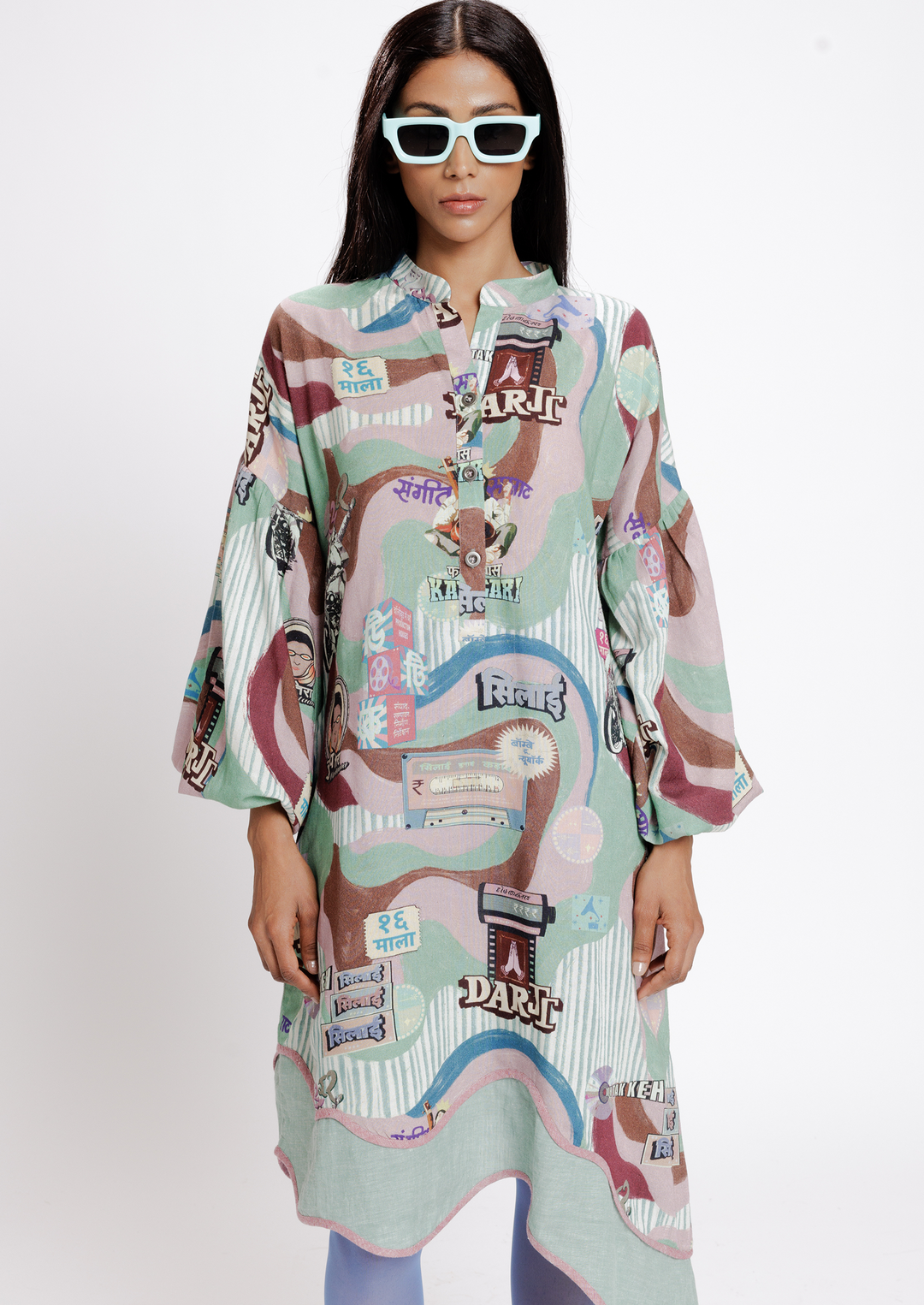 FILMY SHIRT DRESS